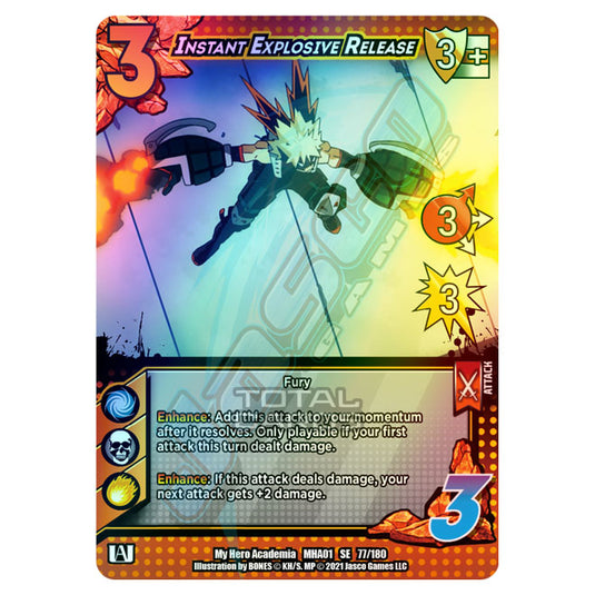 My Hero Academia - Wave 1 - Instant Explosive Release (Extra Rare) 77/180 (Foil)