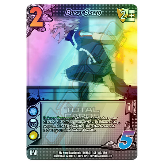 My Hero Academia - Wave 1 - Burst Speed (Extra Rare) 85/180 (Foil)