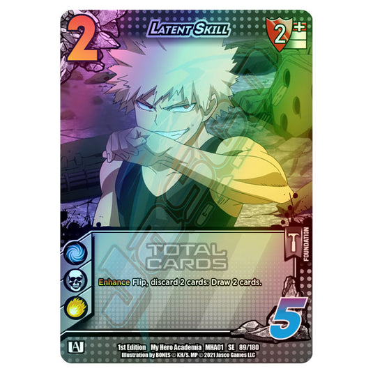 My Hero Academia - Wave 1 - Latent Skill (Extra Rare) 89/180 (Foil)