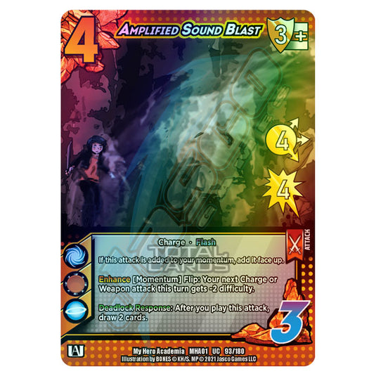 My Hero Academia - Wave 1 - Amplified Sound Blast (Extra Rare) 93/180 (Foil)