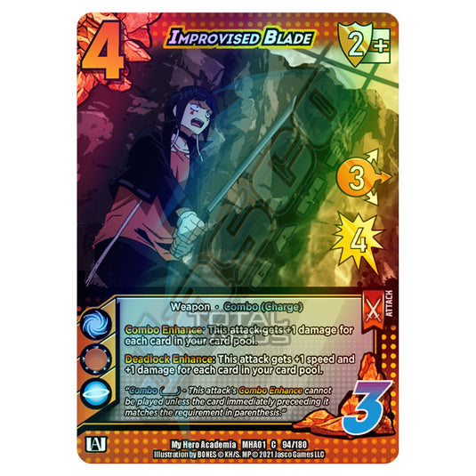 My Hero Academia - Wave 1 - Improvised Blade (Extra Rare) 94/180 (Foil)