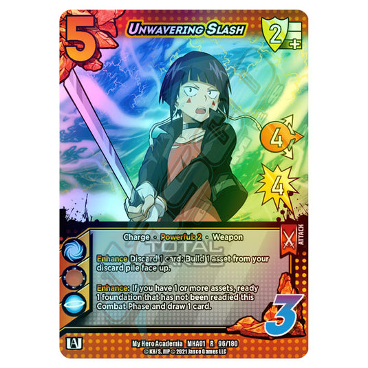 My Hero Academia - Wave 1 - Unwavering Slash (Extra Rare) 96/180 (Foil)