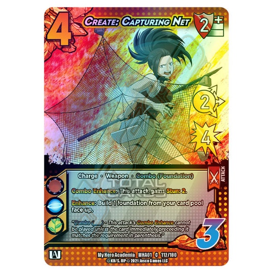 My Hero Academia - Wave 1 - Create: Capturing Net (Extra Rare) 112/180 (Foil)