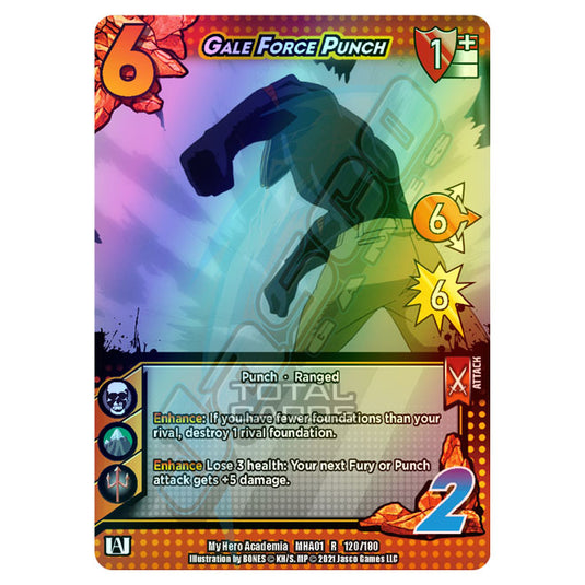 My Hero Academia - Wave 1 - Gale Force Punch (Extra Rare) 120/180 (Foil)