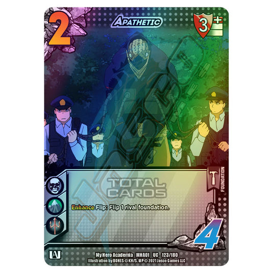 My Hero Academia - Wave 1 - Apathetic (Extra Rare) 123/180 (Foil)