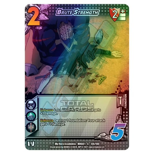 My Hero Academia - Wave 1 - Brute Strength (Extra Rare) 124/180 (Foil)