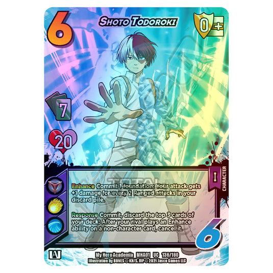 My Hero Academia - Wave 1 - Shoto Todoroki (Extra Rare) 136/180 (Foil)