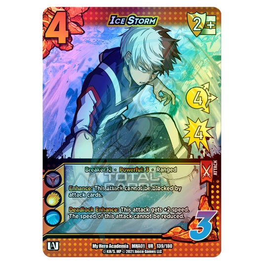 My Hero Academia - Wave 1 - Ice Storm (Extra Rare) 139/180 (Foil)