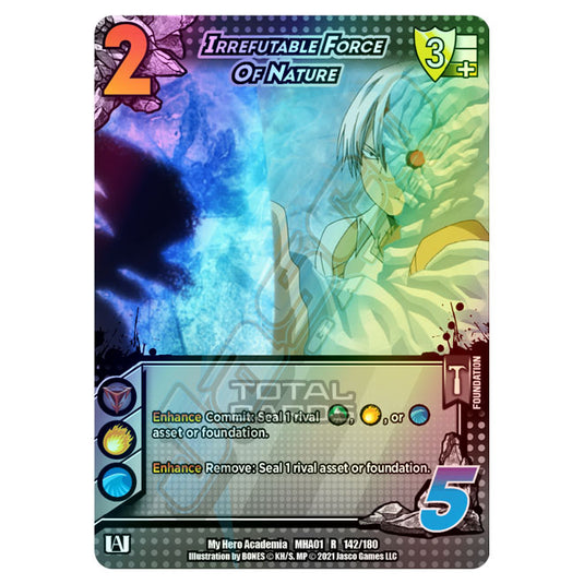 My Hero Academia - Wave 1 - Irrefutable Force of Nature (Extra Rare) 142/180 (Foil)