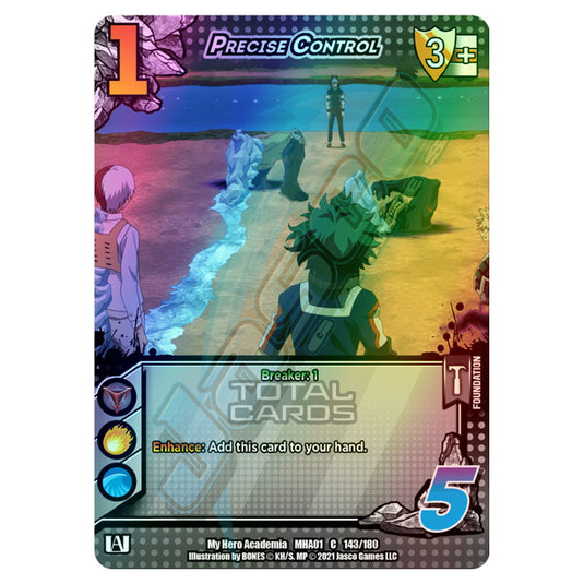 My Hero Academia - Wave 1 - Precise Control (Extra Rare) 143/180 (Foil)