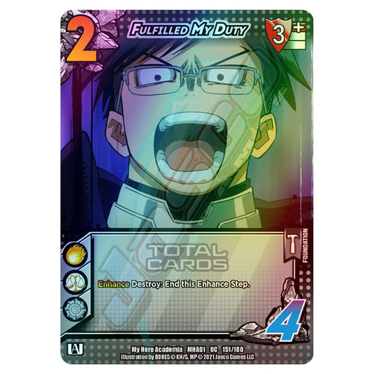 My Hero Academia - Wave 1 - Calling for Backup (Extra Rare) 150/180 (Foil)