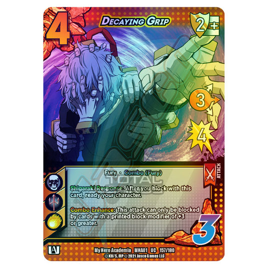 My Hero Academia - Wave 1 - Corrosion Lunge (Extra Rare) 156/180 (Foil)