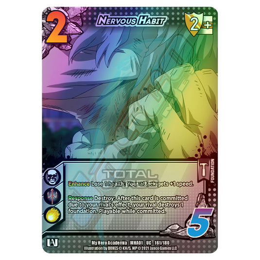My Hero Academia - Wave 1 - Keen Observation (Extra Rare) 160/180 (Foil)