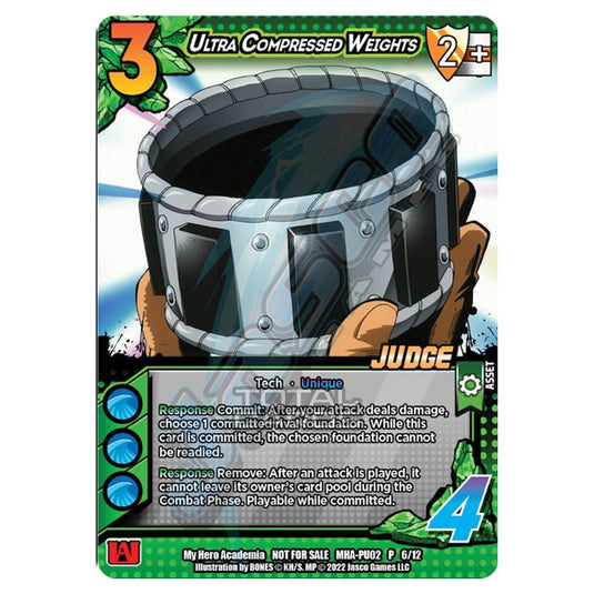 My Hero Academia - Wave 2 - Ultra Compressed Weights (Judge) 6/12