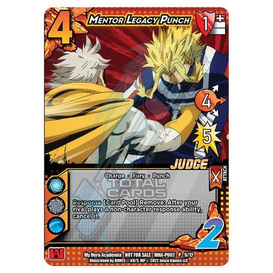 My Hero Academia - Wave 2 - Mentor Legacy Punch (Judge) 9/12