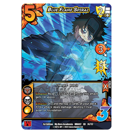 My Hero Academia - Wave 2 - Blue Flame Spiral (XR) 74/117