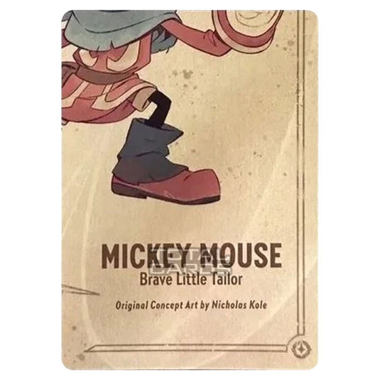 Lorcana - The First Chapter - Mickey Mouse - Brave Little Tailor - Con Lorcana - The First Chapter - Mickey Mouse - Brave Little Tailor - Con