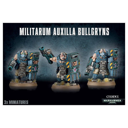 Warhammer 40,000 - Astra Militarum - Auxilla Bullgryns
