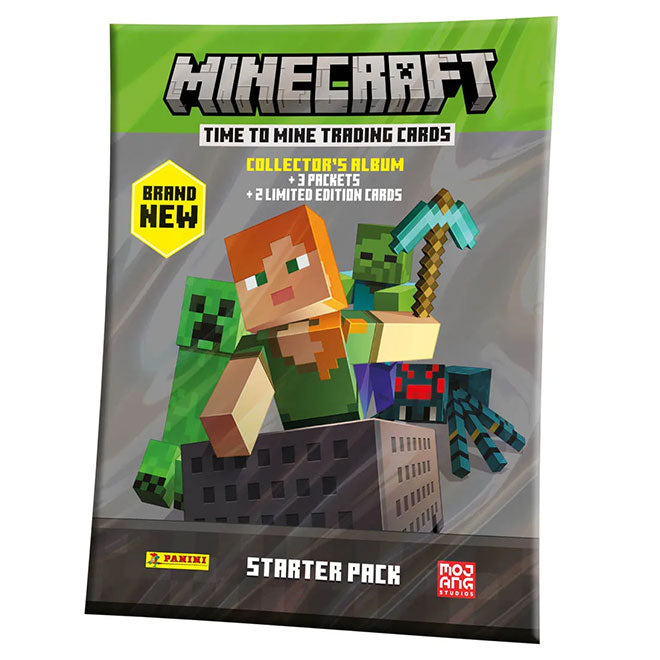 Minecraft Steam Card Minecraft - Time to Mine Trading Cards - Starter Pack