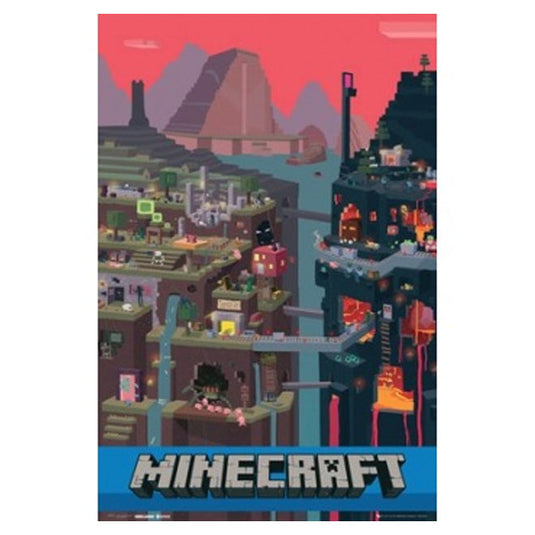 Minecraft World - Maxi Poster