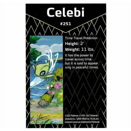Pokemon - Shining Fates - Mini Tin - Celebi - Art Card