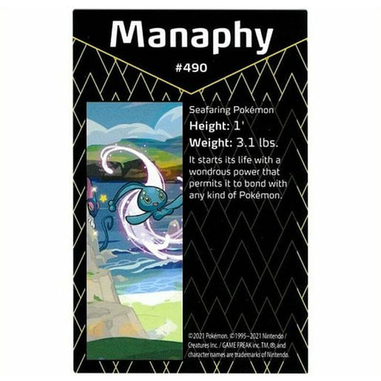 Pokemon - Shining Fates - Mini Tin - Manaphy - Art Card