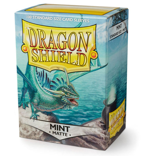 Dragon Shield - Standard Matte Sleeves - Mint - (100 Sleeves)