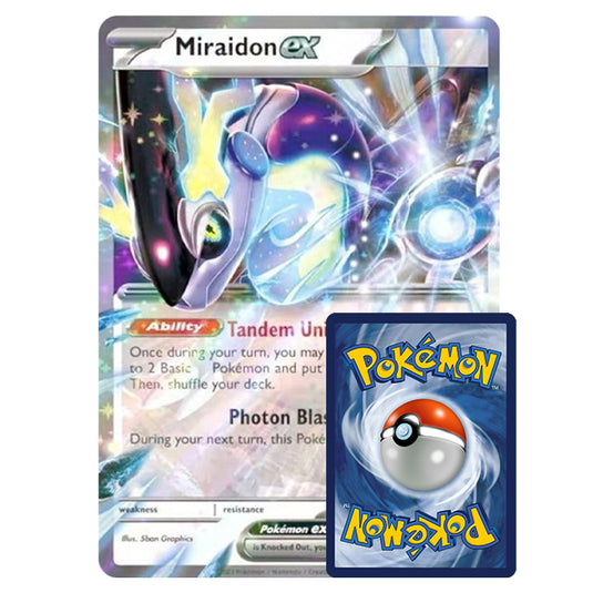 Pokemon - Miraidon ex - Oversized Promo Card (SVP-???)