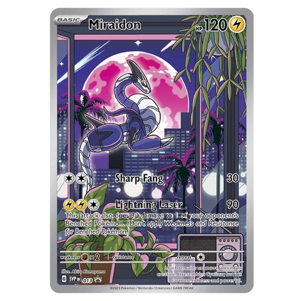 pokemon scarlet and violet etb promo cards Pokemon - Scarlet & Violet - SVP - Black Star Promos - Miraidon