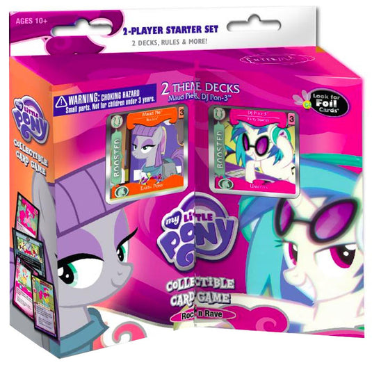 My Little Pony - 2-Player Starter Set - Rock 'N Rave - Theme Decks