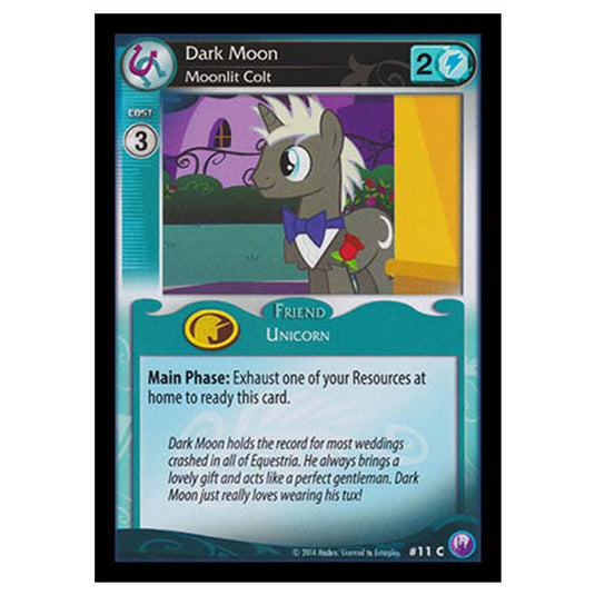 MLP - Canterlot Nights - Dark Moon, Moonlit Colt - 11/203