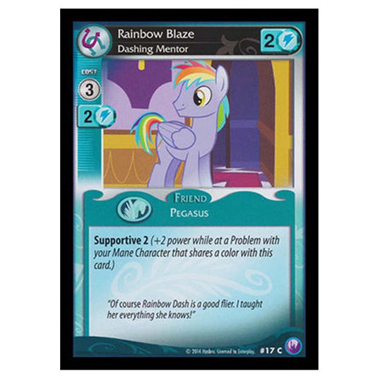 MLP - Canterlot Nights - Rainbow Blaze, Dashing Mentor - 17/203