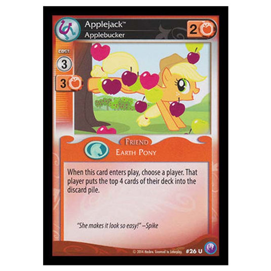 MLP - Canterlot Nights - Applejack, Applebucker - 26/203