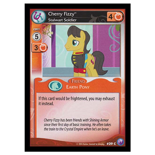 MLP - Canterlot Nights - Cherry Fizzy, Stalwart Soldier - 29/203