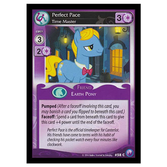 MLP - Canterlot Nights - Perfect Pace, Time Master - 58/203