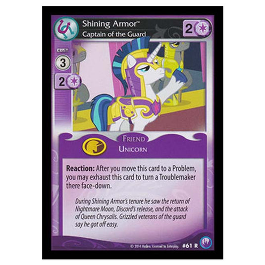 MLP - Canterlot Nights - Shining Armor, Captain of the Guard - 61/203