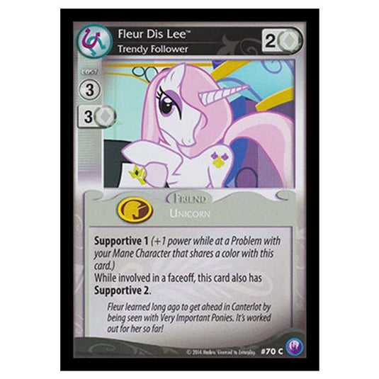 MLP - Canterlot Nights - Fleur Dis Lee, Trendy Follower - 70/203