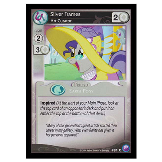 MLP - Canterlot Nights - Silver Frames, Art Curator - 81/203