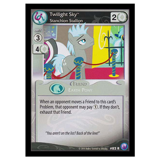 MLP - Canterlot Nights - Twilight Sky, Stanchion Stallion - 82/203