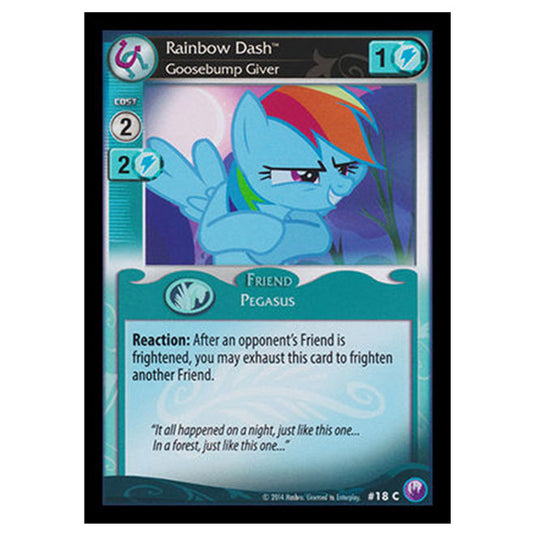 MLP - Canterlot Nights - Rainbow Dash, Goosebump Giver - 18/203