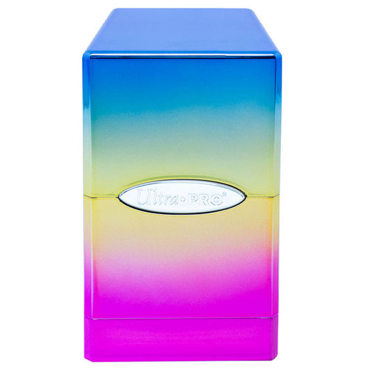 Ultra Pro - Deck Box - Satin Tower - Hi-Gloss Rainbow