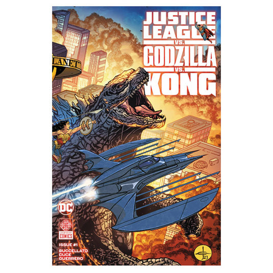 Justice League Vs Godzilla Vs Kong - Issue 1 (Of 6) Cover A Johnson