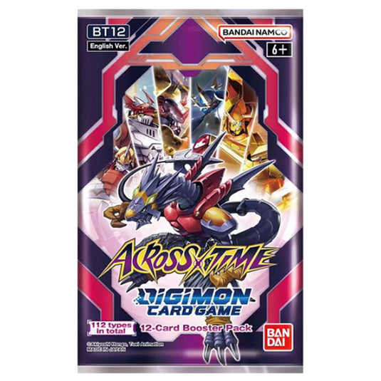 Digimon Card Game - BT12 - Across Time - Booster Pack