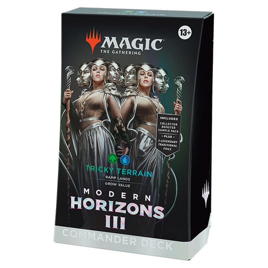 Magic The Gathering - Modern Horizons 3 - Commander Deck - Tricky Terrain