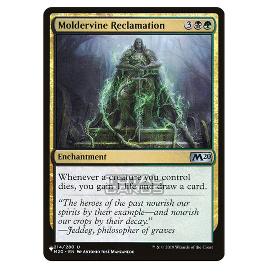 Magic The Gathering - The List - Moldervine Reclamation - 402/402