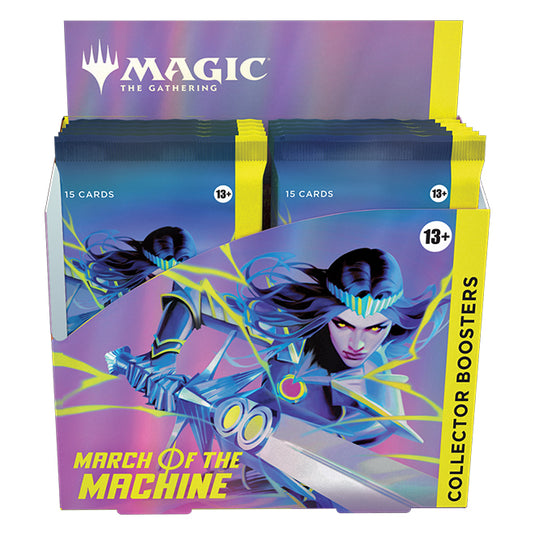 Magic the Gathering - March of the Machine - Collector Booster Box (12 Packs)