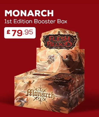 Flesh and Blood Monarch 1st Edition Booster Box only £79.95