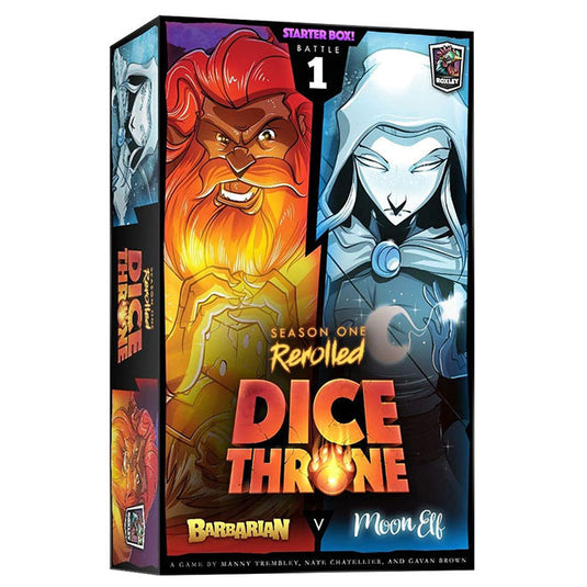 Dice Throne - Season One Rerolled - Barbarian vs Moon Elf - Box 1