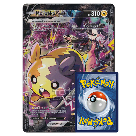 Pokemon - Morpeko V-UNION - Oversized Promo Card (SWSH287)