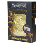 Yu-Gi-Oh! Limited Edition 24K Gold Metal - Black Luster Soldier